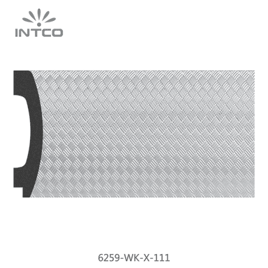 6259-WK-X-111 — 7.17cm Silber PS Bilderrahmenleiste