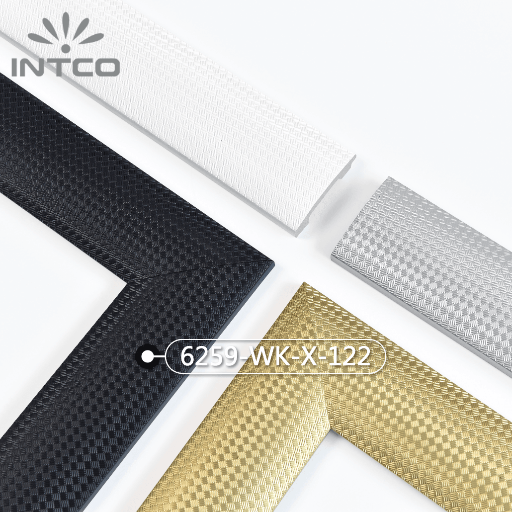 6259-WK-X-122 — 7.17cm Preto PS Moldura para Quadro