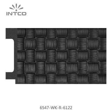 6547-WK-R-6122 — 7.5cm Negro PS Moldura para Marco de Fotos