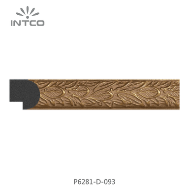 P6281-D-093 — 2.45cm Doré PS Baguette d'Encadrement
