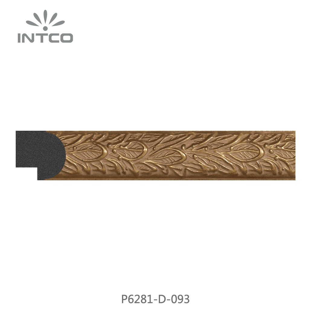 P6281-D-093 — 2.45cm Doré PS Baguette d'Encadrement