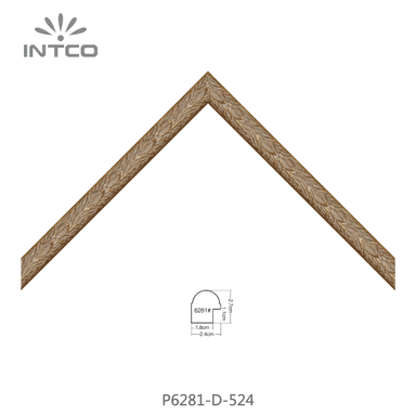 P6281-D-524 — 2.45cm Doré PS Baguette d'Encadrement
