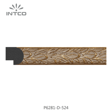 P6281-D-524 — 2.45cm Doré PS Baguette d'Encadrement