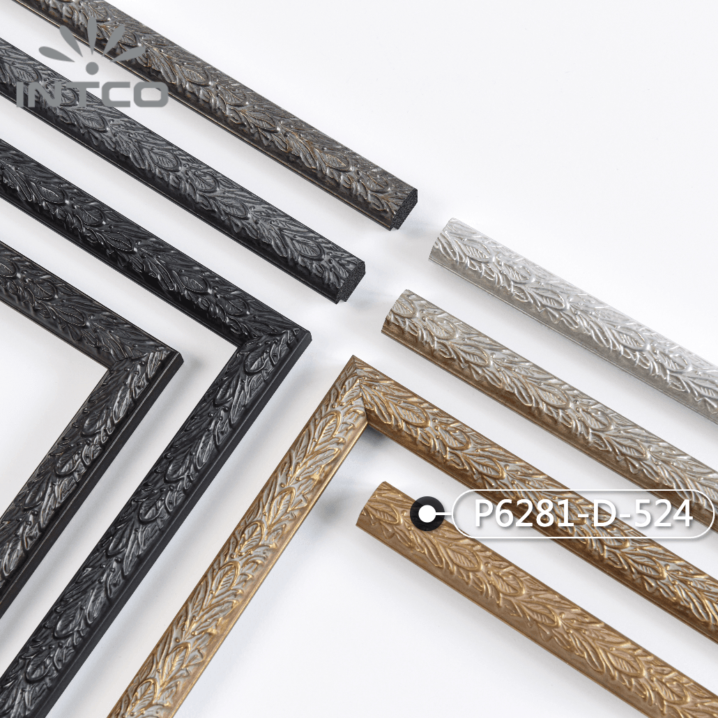 P6281-D-524 — 2.45cm Doré PS Baguette d'Encadrement