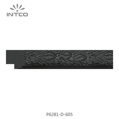 P6281-D-605 — 2.45cm Negro PS Moldura para Marco de Fotos