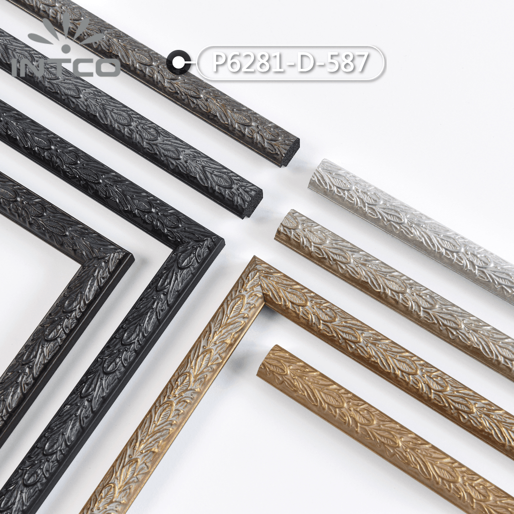 P6281-D-587 — 2.45cm Bronze PS Baguette d'Encadrement