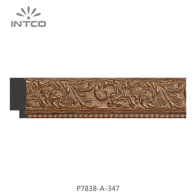 P7838-A-347 — 3.1cm Gold PS Bilderrahmenleiste