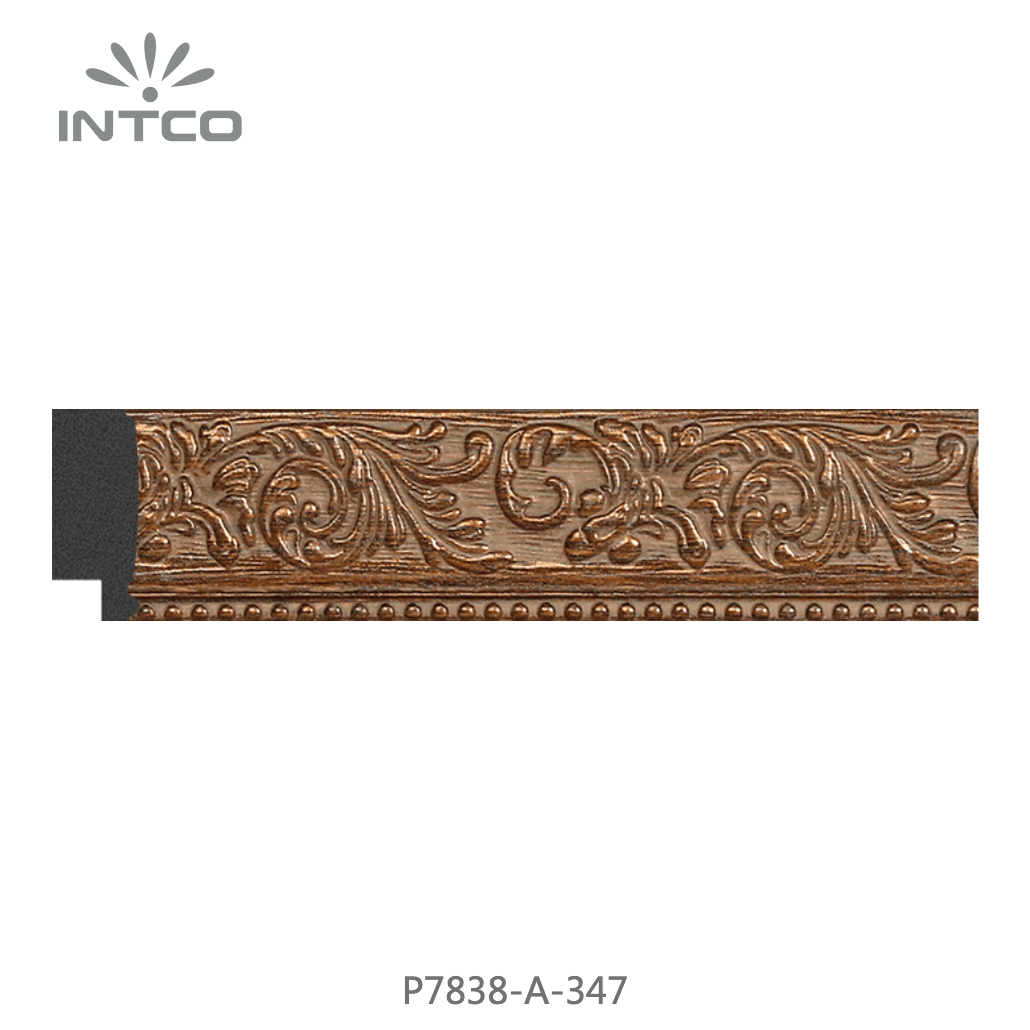 P7838-A-347 — 3.1cm Gold PS Bilderrahmenleiste