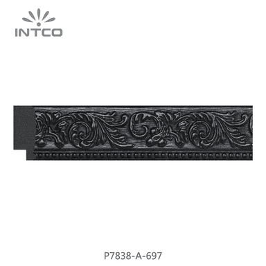 P7838-A-697 — 3.1cm Negro PS Moldura para Marco de Fotos