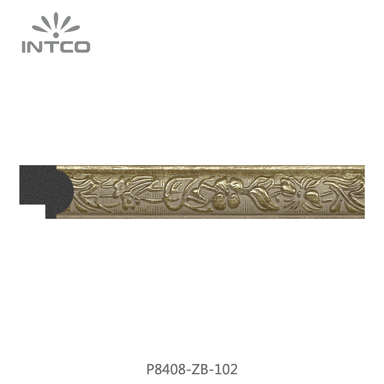 P8408-ZB-102 — 2.05cm Dourado PS Moldura para Quadro