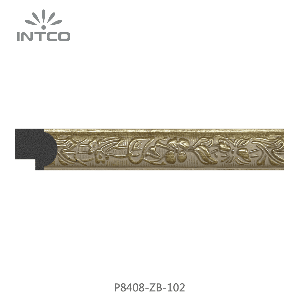 P8408-ZB-102 — 2.05cm Dourado PS Moldura para Quadro
