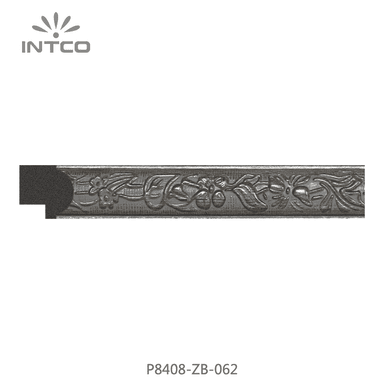 P8408-ZB-062 — 2.05cm Argenté PS Baguette d'Encadrement