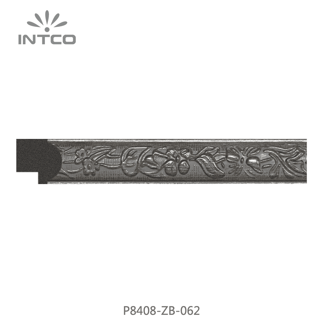 P8408-ZB-062 — 2.05cm Argenté PS Baguette d'Encadrement