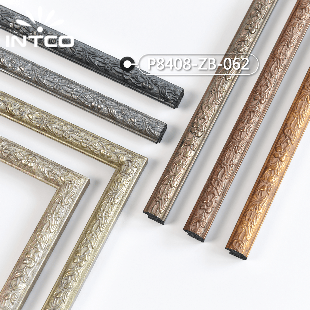 P8408-ZB-062 — 2.05cm Argenté PS Baguette d'Encadrement
