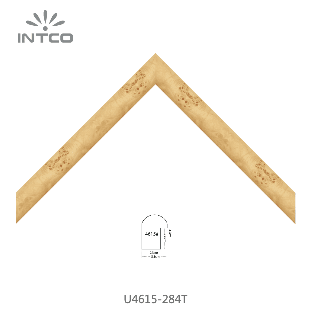 U4615-284T — 3.1cm Naturel PS Baguette d'Encadrement