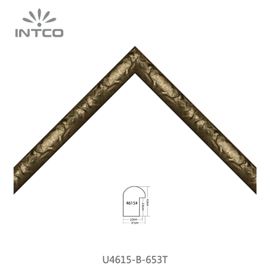 U4615-B-653T — 3.1cm Bronce PS Moldura para Marco de Fotos