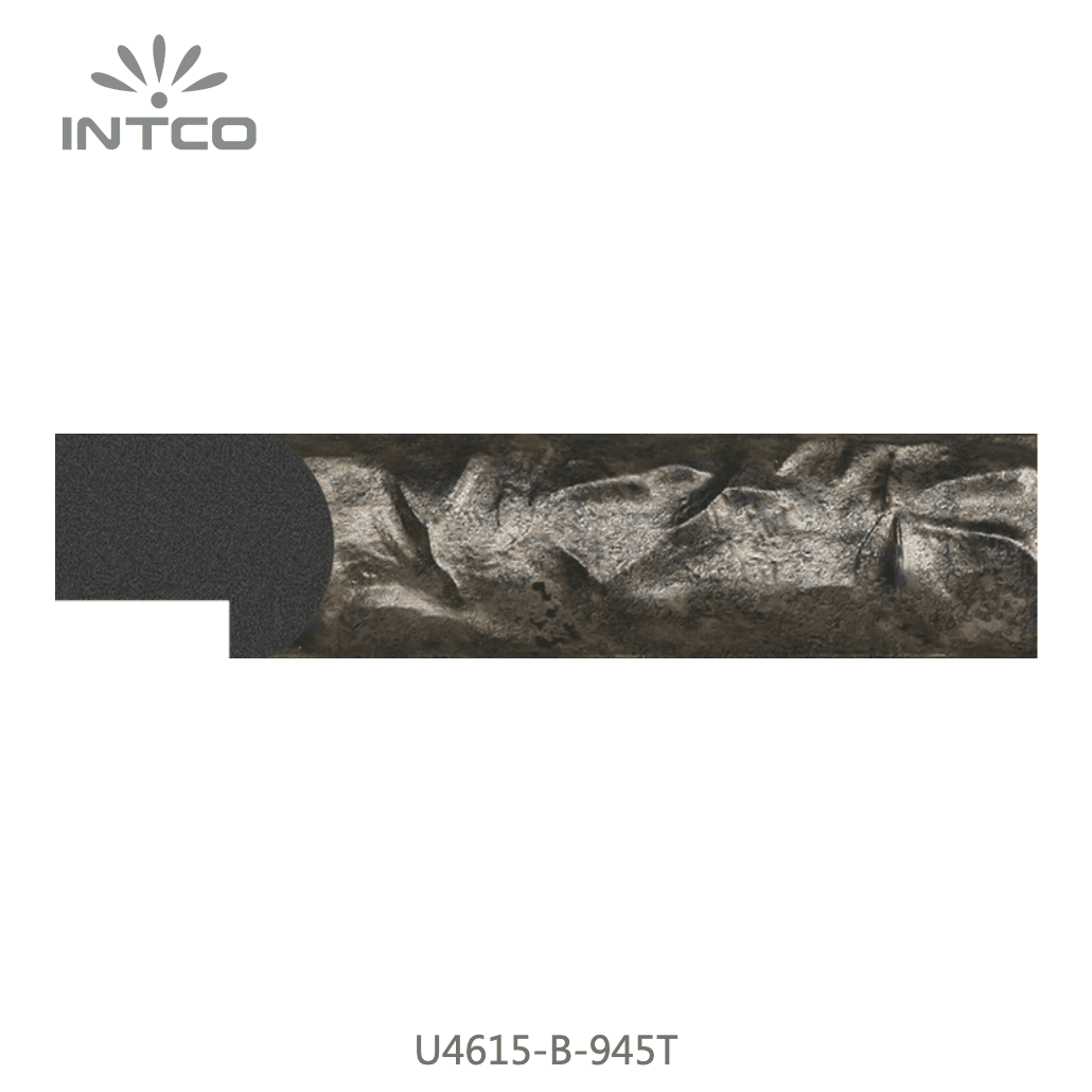 U4615-B-945T — 3.1cm Silber PS Bilderrahmenleiste