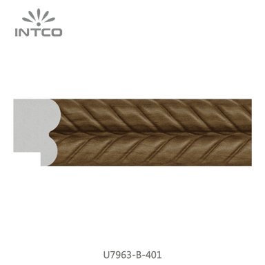 U7963-B-401 — 3.81cm Natur PS Bilderrahmenleiste