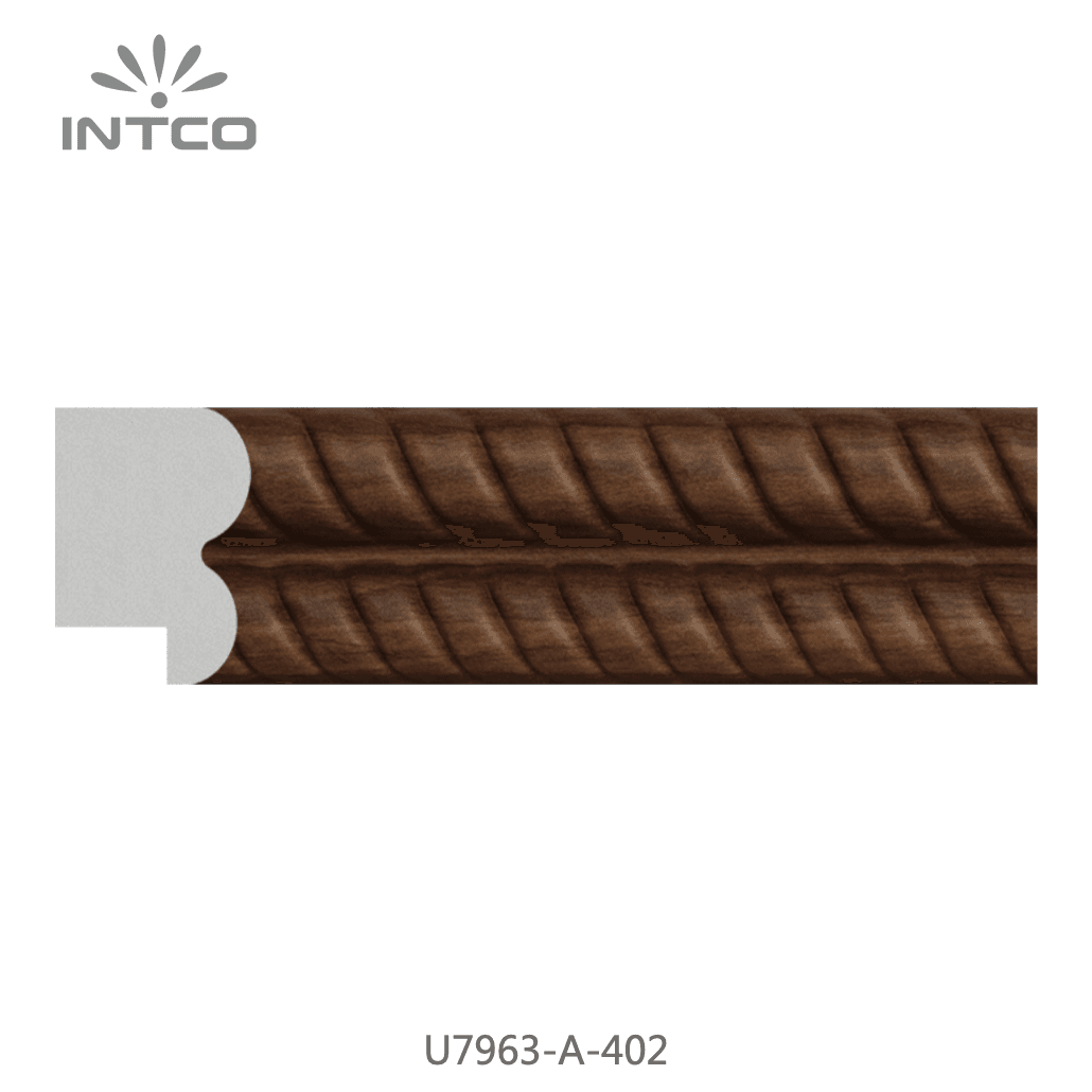 U7963-A-402 — 3.81cm Natur PS Bilderrahmenleiste
