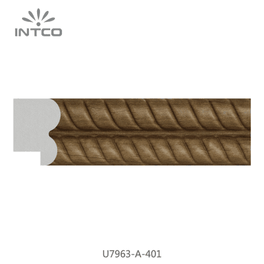 U7963-A-401 — 3.81cm Natur PS Bilderrahmenleiste