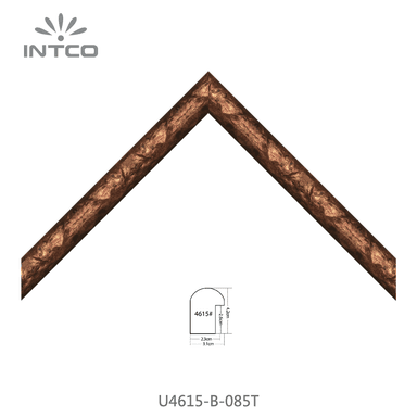 U4615-B-085T — 3.1cm Bronze PS Bilderrahmenleiste