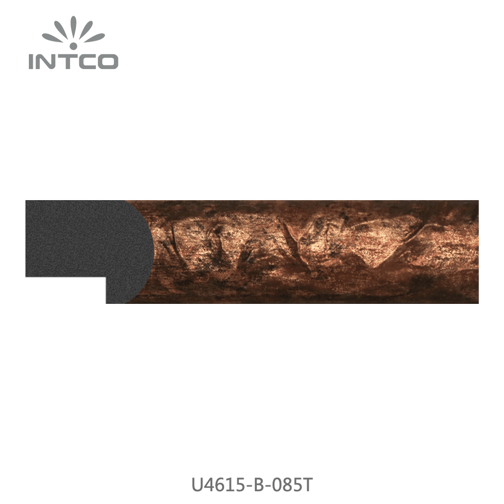 U4615-B-085T — 3.1cm Bronze PS Bilderrahmenleiste