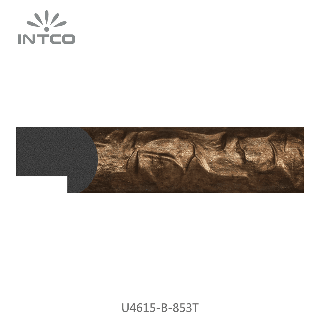 U4615-B-853T — 3.1cm Bronze PS Bilderrahmenleiste