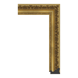 Ps Picture Frame Moulding,7472-A-801G,6.0W Picture Frame Moulding