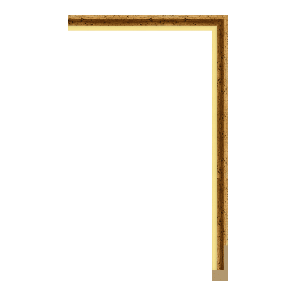 2920-M761 — 2.3cm Bronze PS Bilderrahmenleiste