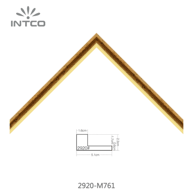 2920-M761 — 2.3cm Bronze PS Baguette d'Encadrement