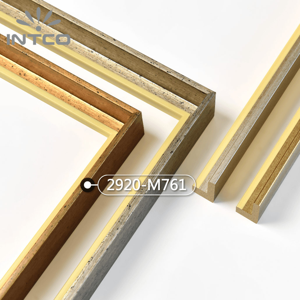 2920-M761 — 2.3cm Bronze PS Baguette d'Encadrement