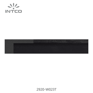 2920-W023T — 2.3cm Negro PS Moldura para Marco de Fotos