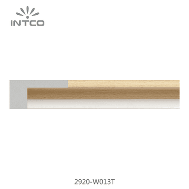 2920-W013T — 2.3cm Natur PS Bilderrahmenleiste