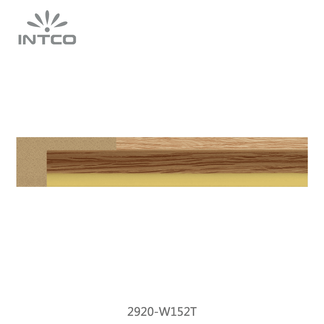 2920-W152T — 2.3cm Natur PS Bilderrahmenleiste