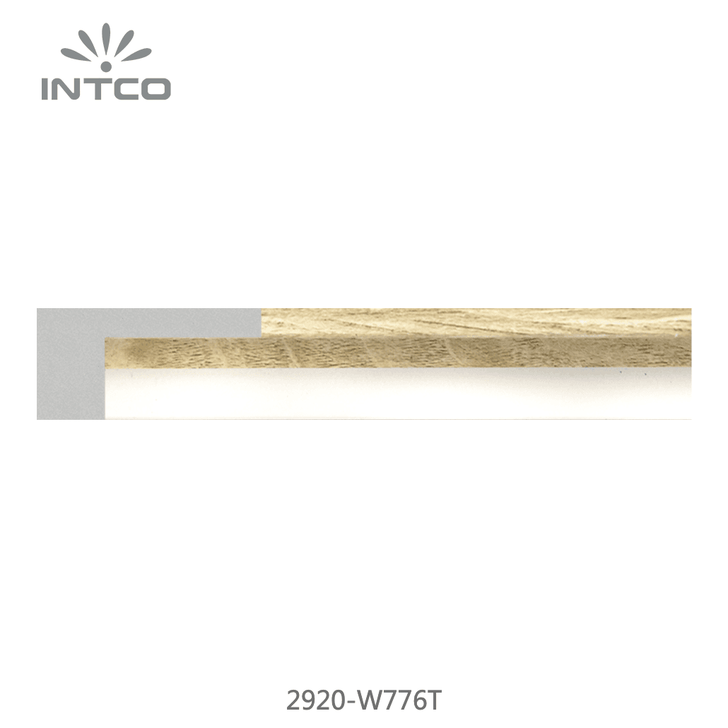 2920-W776T — 2.3cm Natur PS Bilderrahmenleiste