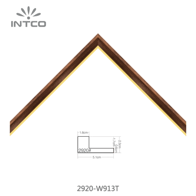 2920-W913T — 2.3cm Naturel PS Baguette d'Encadrement