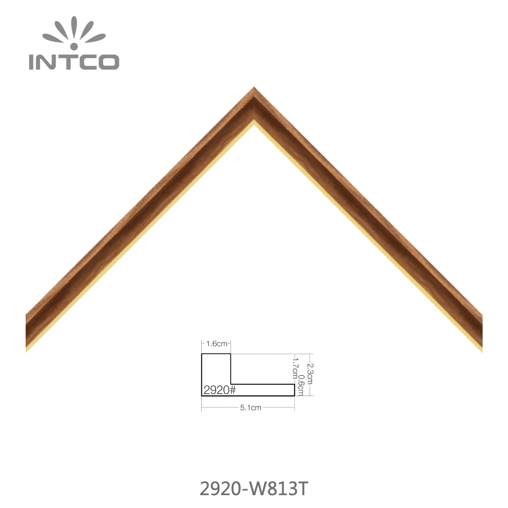 2920-W813T — 2.3cm Naturel PS Baguette d'Encadrement