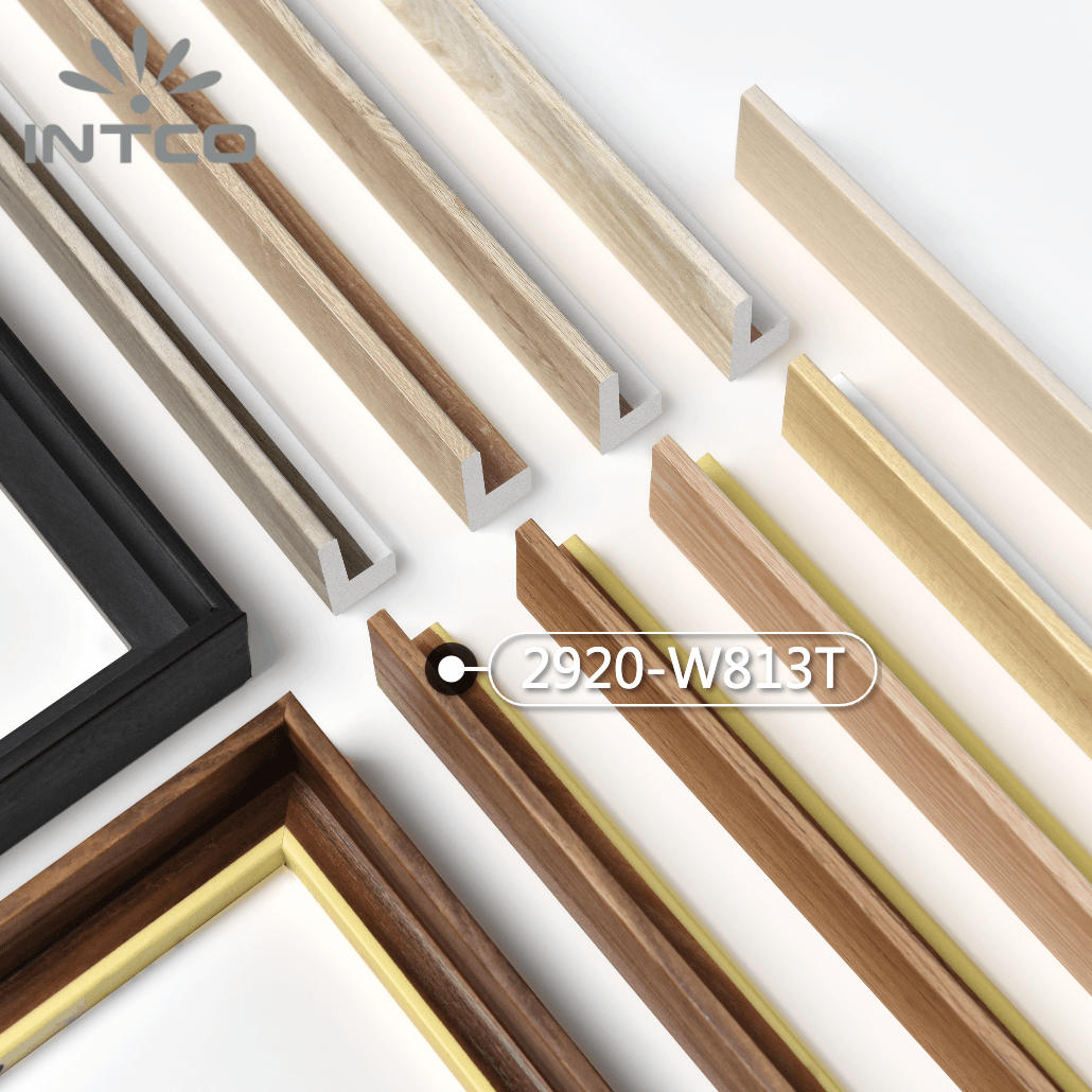 2920-W813T — 2.3cm Naturel PS Baguette d'Encadrement