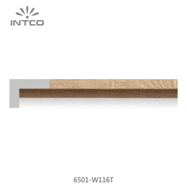 6501-W116T — 2.26cm Natur PS Bilderrahmenleiste