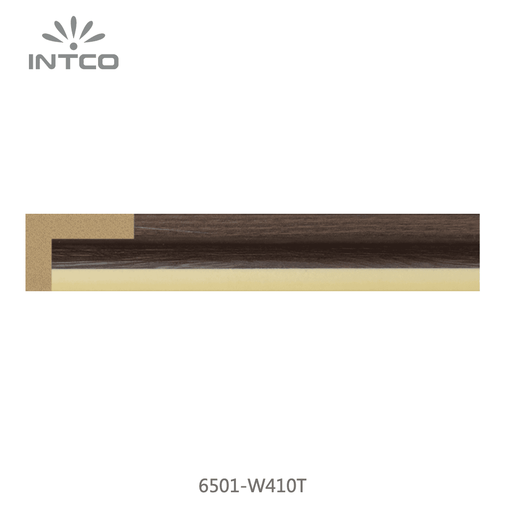6501-W410T — 2.26cm Natur PS Bilderrahmenleiste