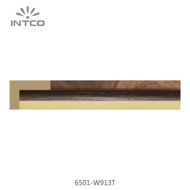 6501-W913T — 2.26cm Natur PS Bilderrahmenleiste