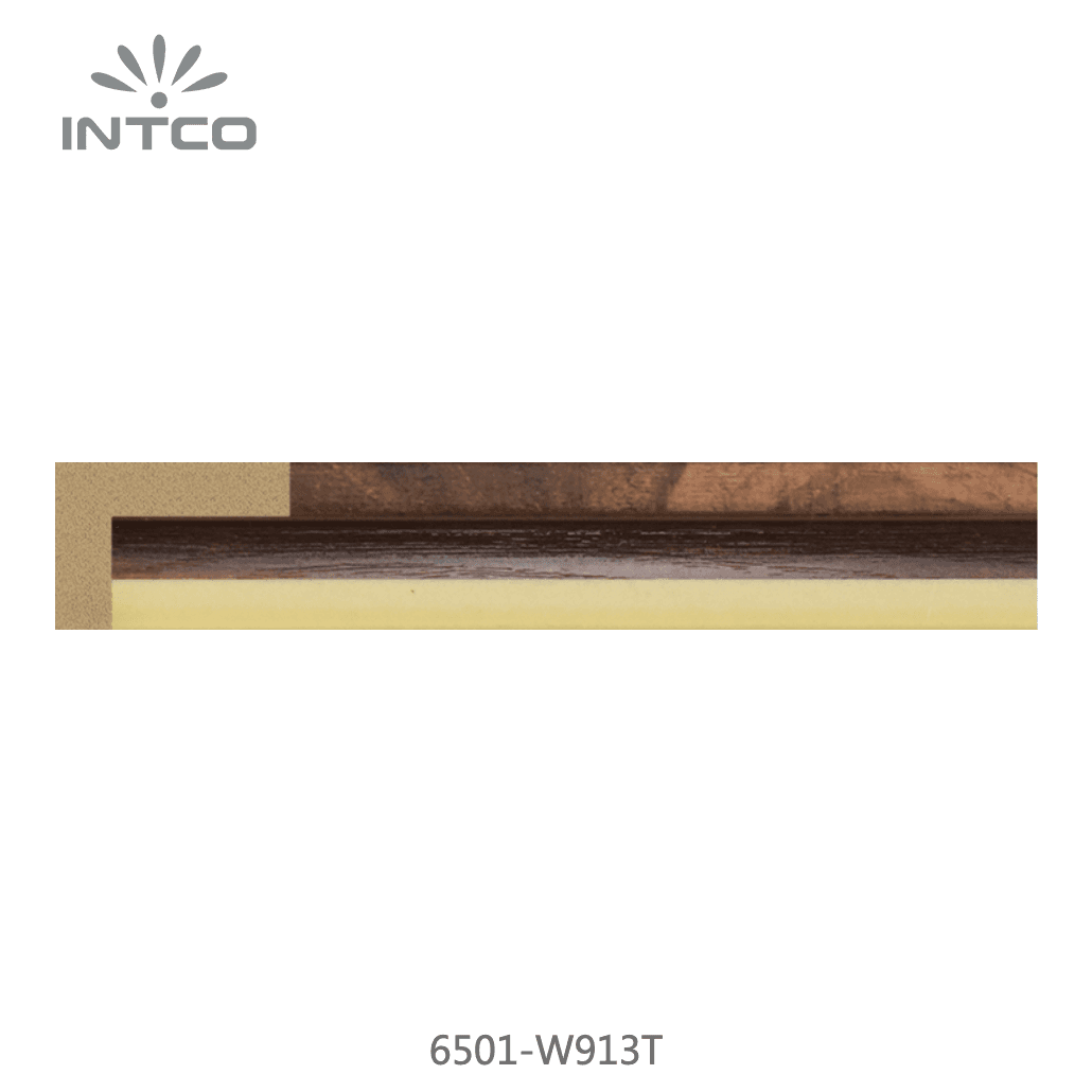 6501-W913T — 2.26cm Natur PS Bilderrahmenleiste