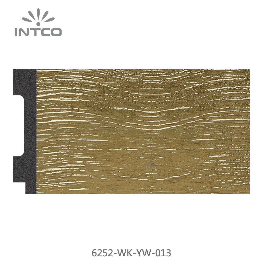 6252-WK-YW-013 — 7.05cm Gold PS Bilderrahmenleiste