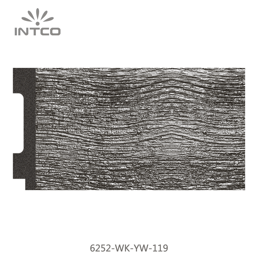 6252-WK-YW-119 — 7.05cm Silber PS Bilderrahmenleiste