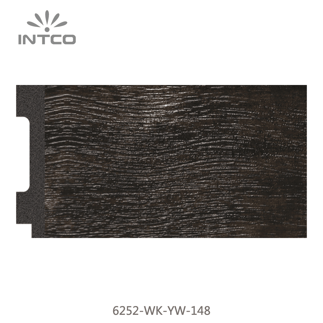 6252-WK-YW-148 — 7.05cm Schwarz PS Bilderrahmenleiste