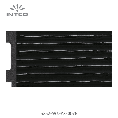6252-WK-YX-007B — 7.05cm Schwarz PS Bilderrahmenleiste