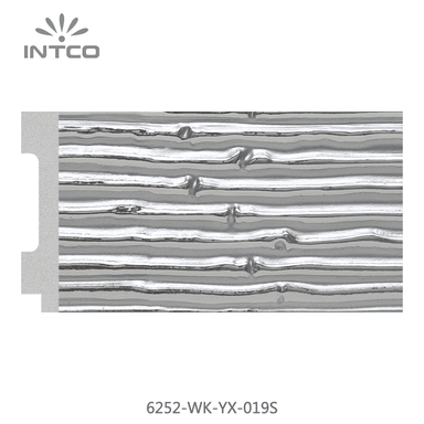 6252-WK-YX-019S — 7.05cm Silber PS Bilderrahmenleiste