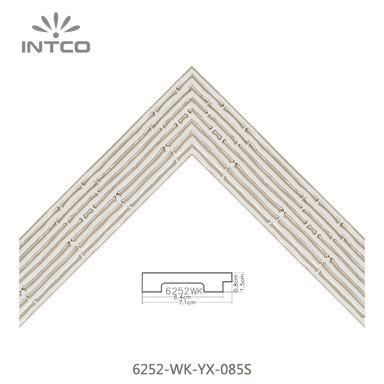 6252-WK-YX-085S — 7.05cm PS Moldura para Quadro