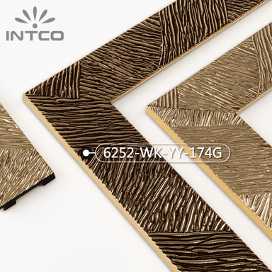 6252-WK-YY-174G — 7.05cm Bronze PS Moldura para Quadro