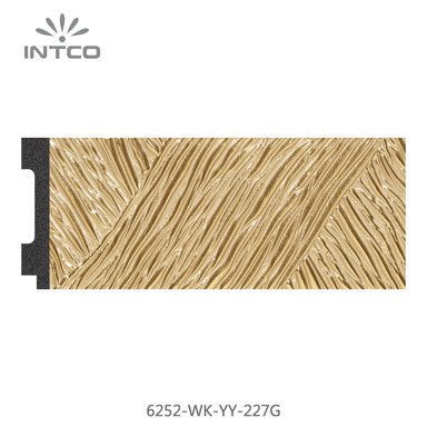 6252-WK-YY-227G — 7.05cm Gold PS Bilderrahmenleiste